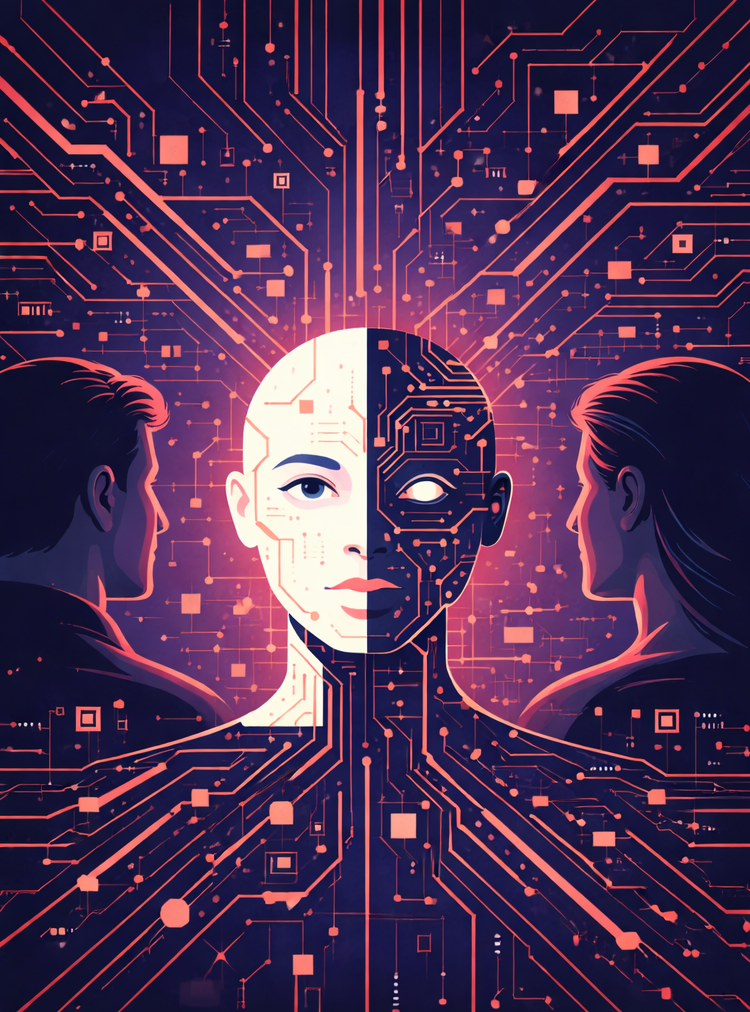 Human behaviour across multiple AI environments