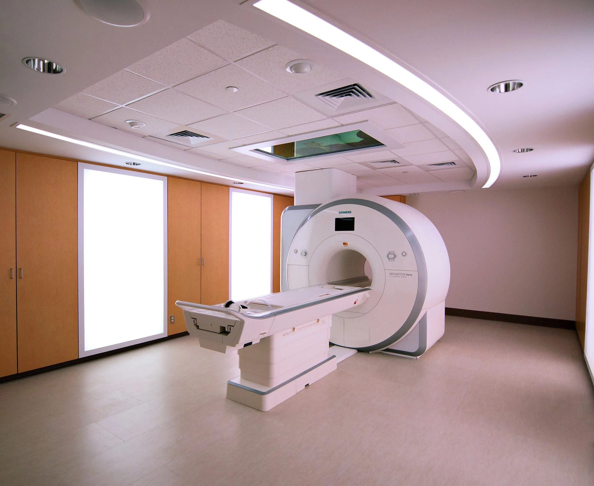 Diagnostic imaging and pharmacy construction by Kent Design Build — Touro Infirmary MRI suite in New Orleans, Louisiana