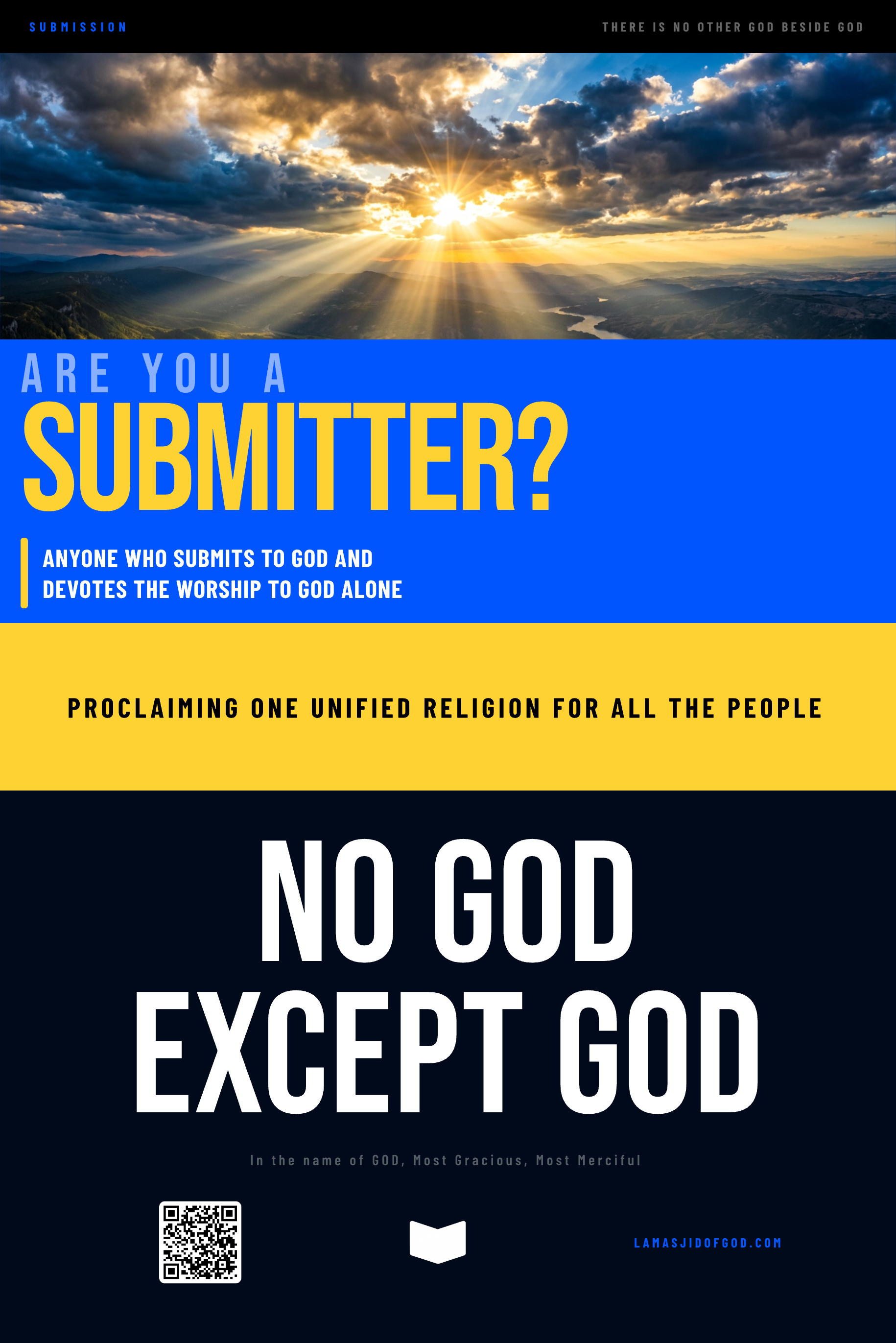 Poster 3 — One Unified Religion