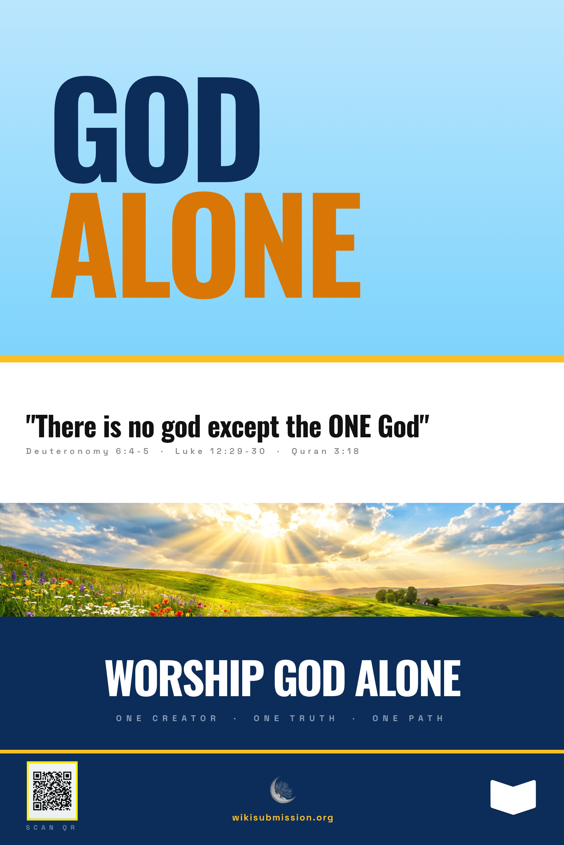 Poster 2 — God Alone
