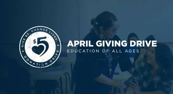 April Giving Drive Email Header