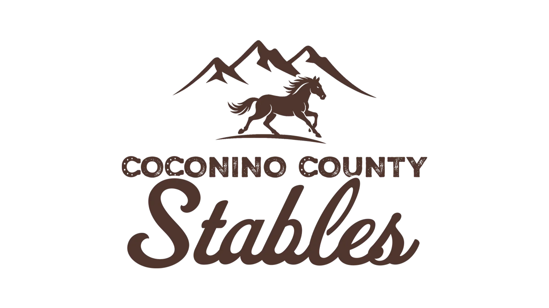 Coconino County Stables Flat Logo