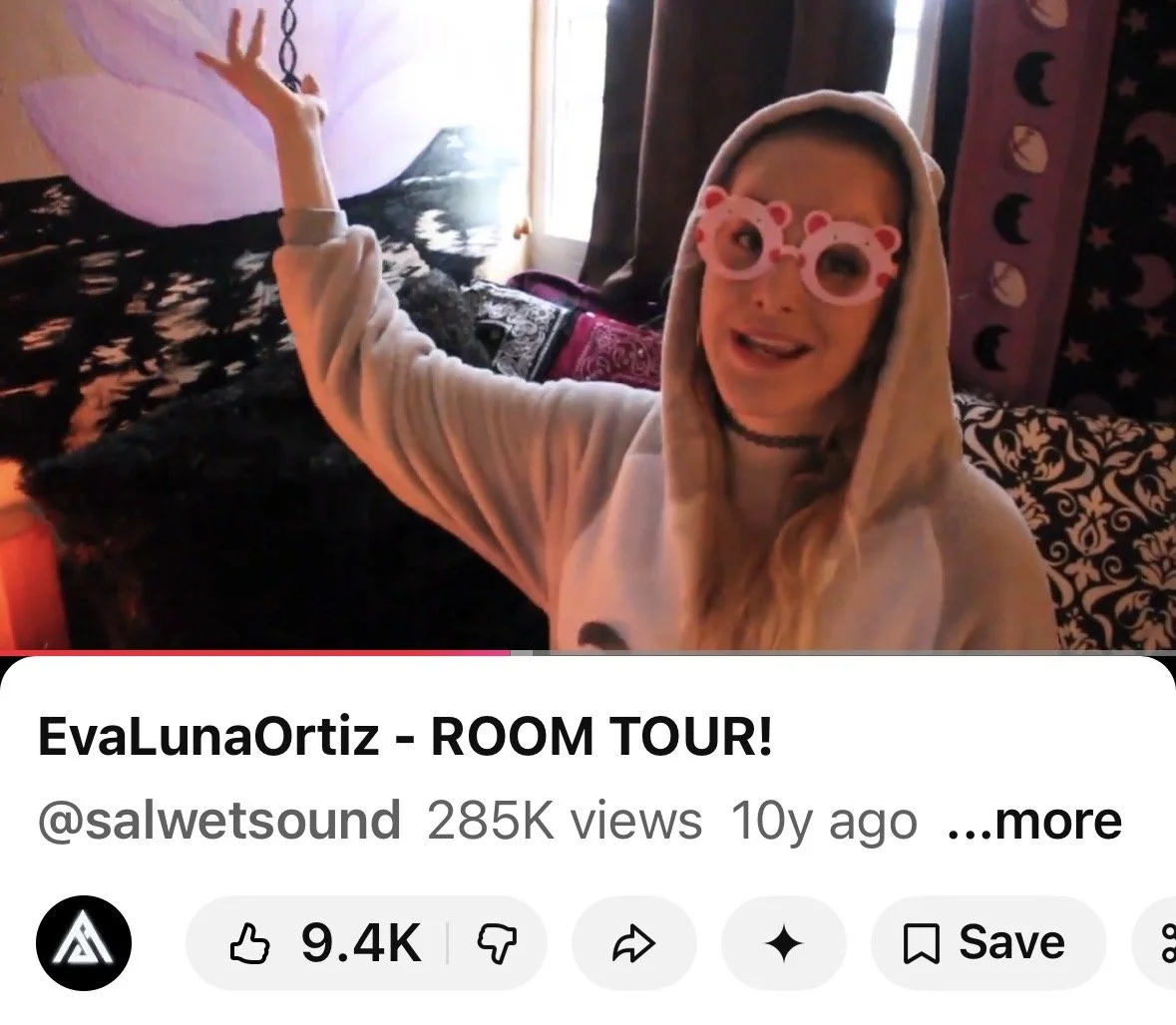 Eva Luna Ortiz Evita La Vaca YouTube archive