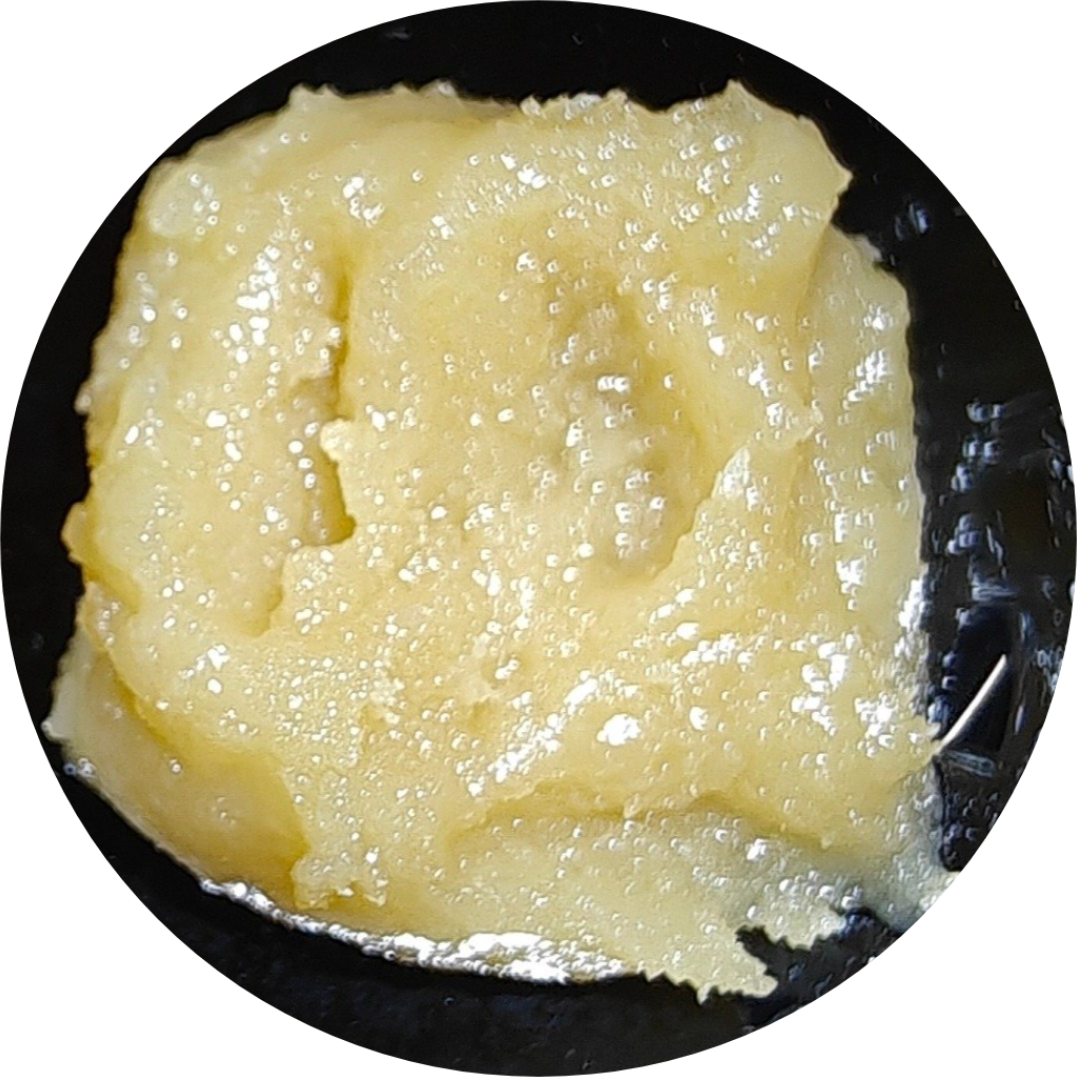 Live rosin texture close up