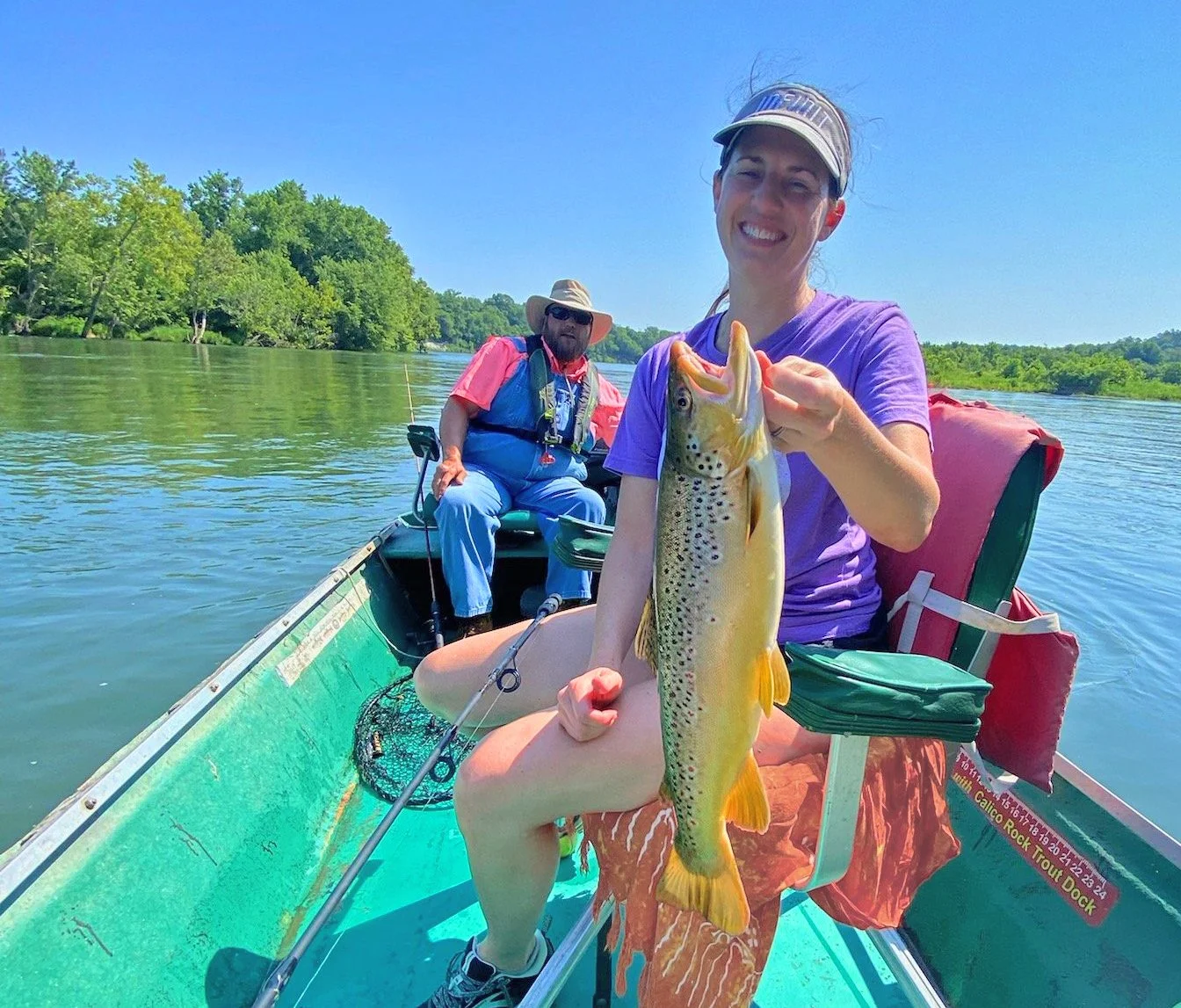 World class trout fishing on the White River at Calico Rock, Arkansas