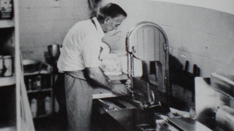 Historic Calico Rock aerial view