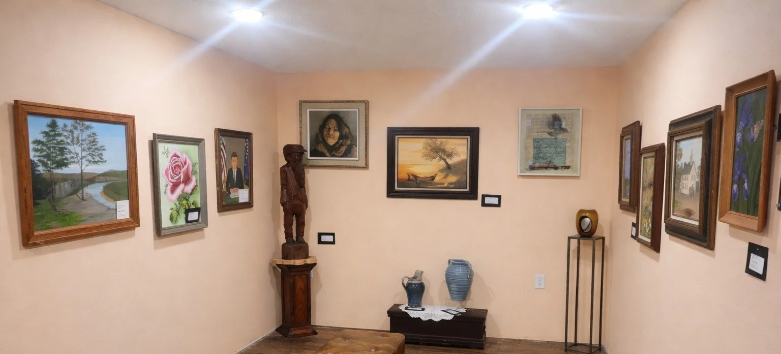 Windgate Art Gallery and E.C. Rodman Atrium at Calico Rock Museum