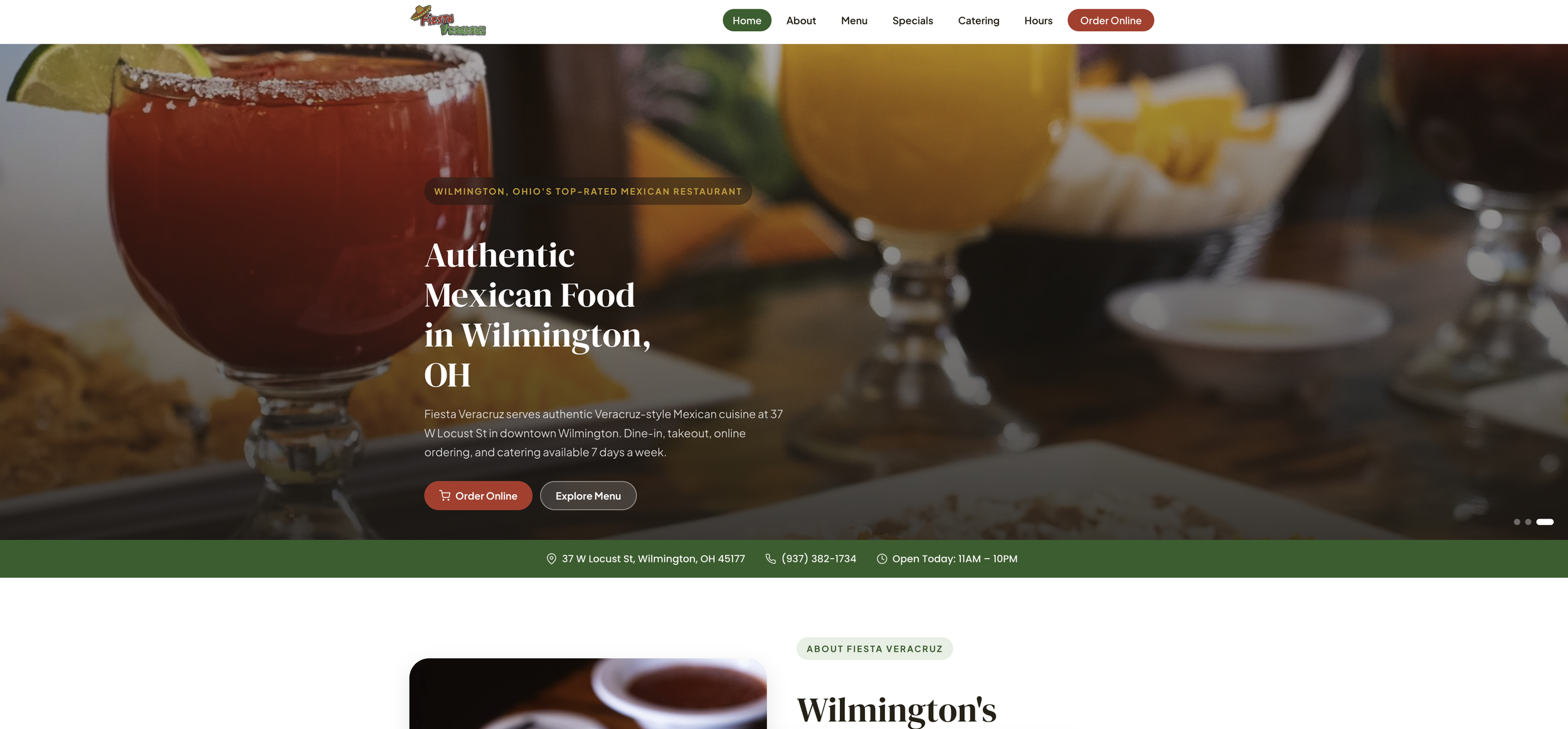 Fiesta Veracruz Website