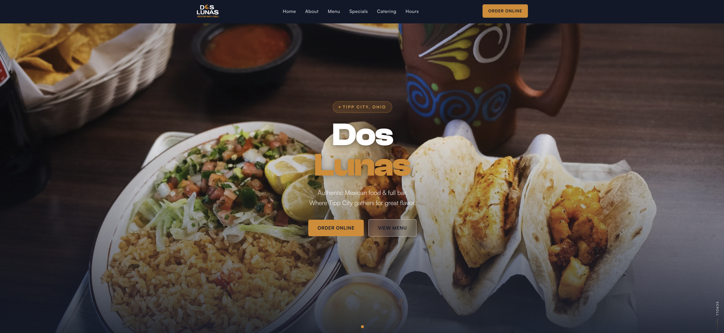 Dos Lunas Website
