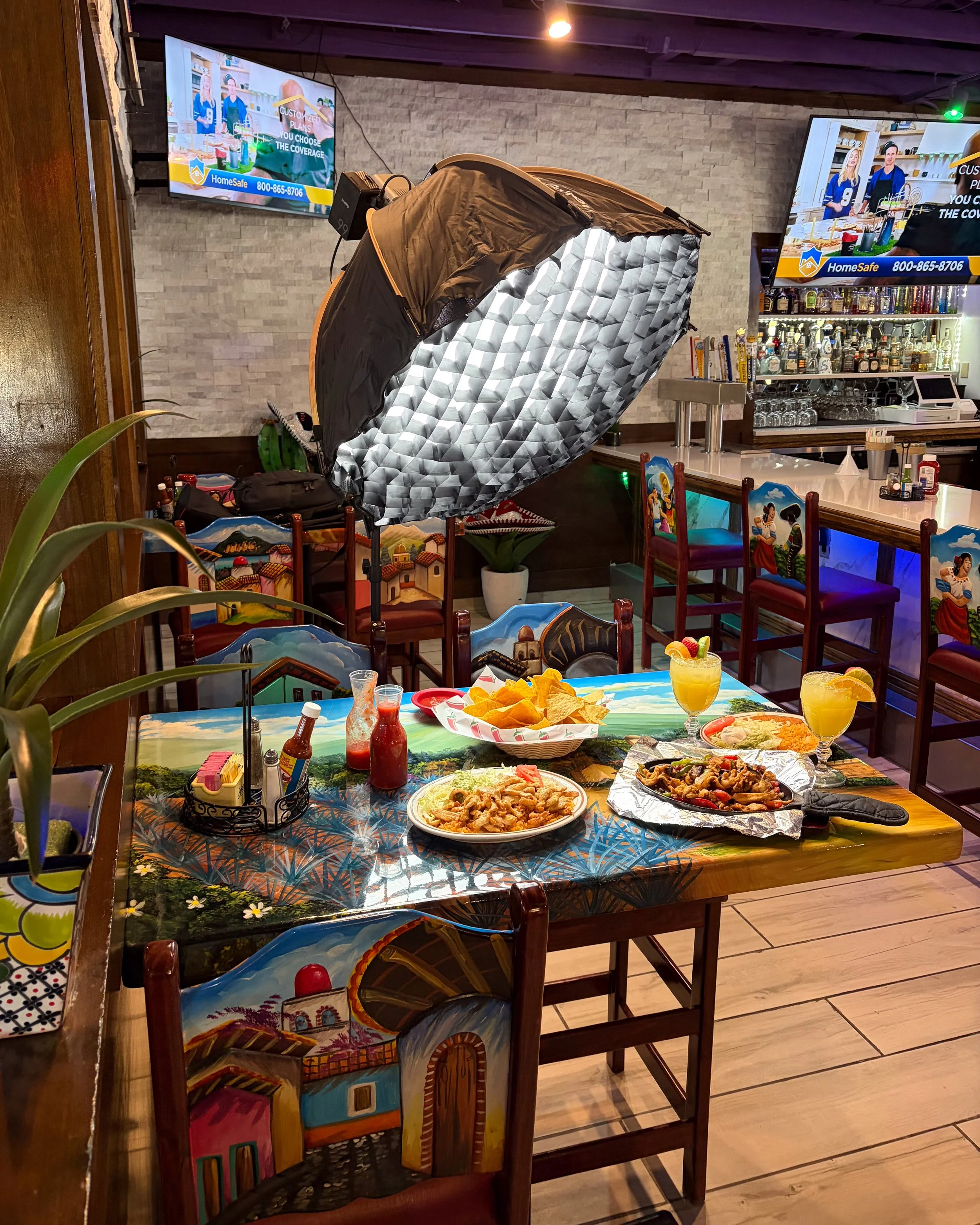 Restaurant content production