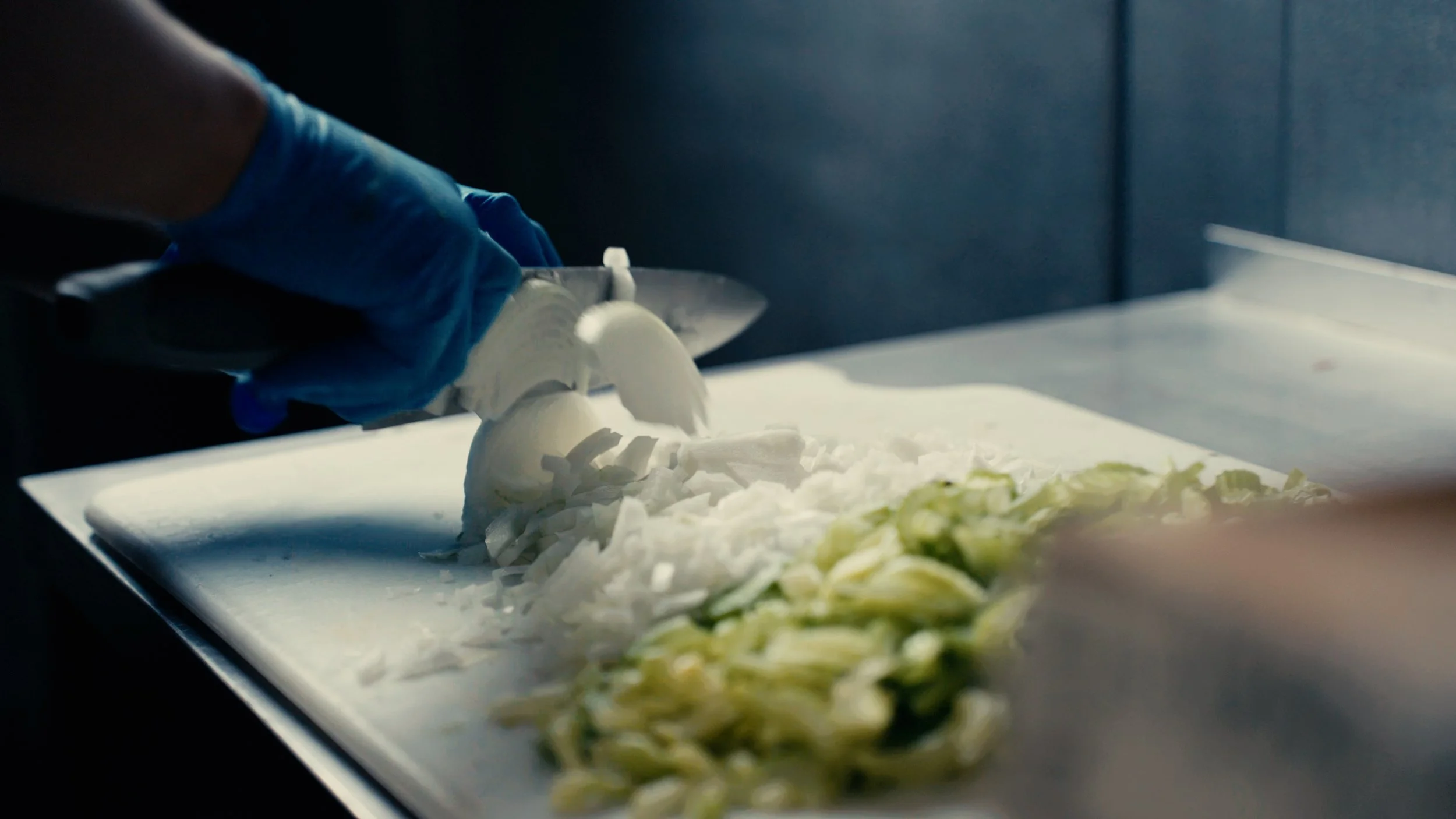 Restaurant cinematography frame