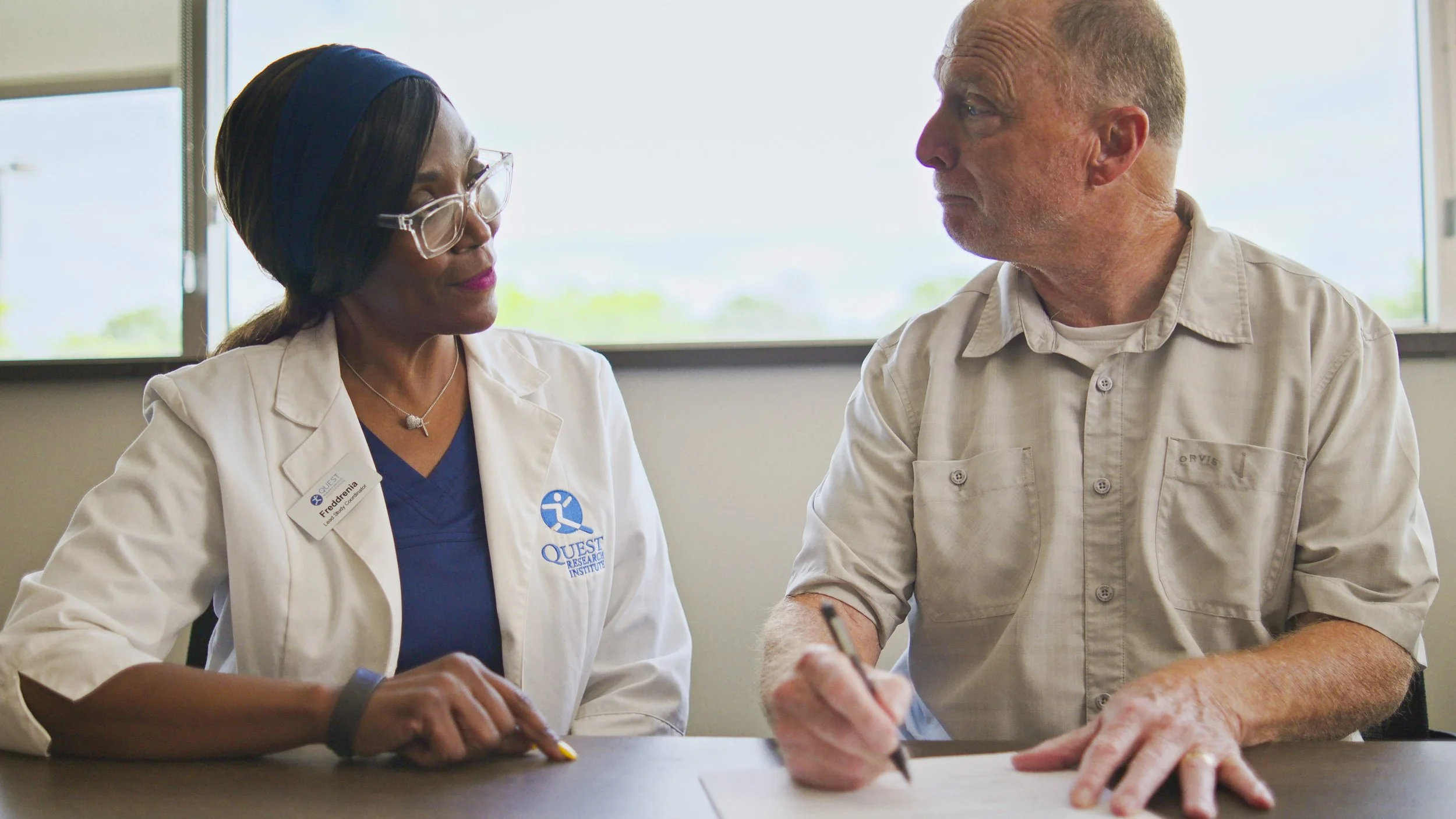 Doctor and patient production still