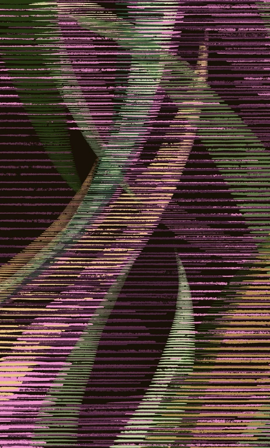 Digital line artwork 02 by Frank Díaz, horizontal orientation