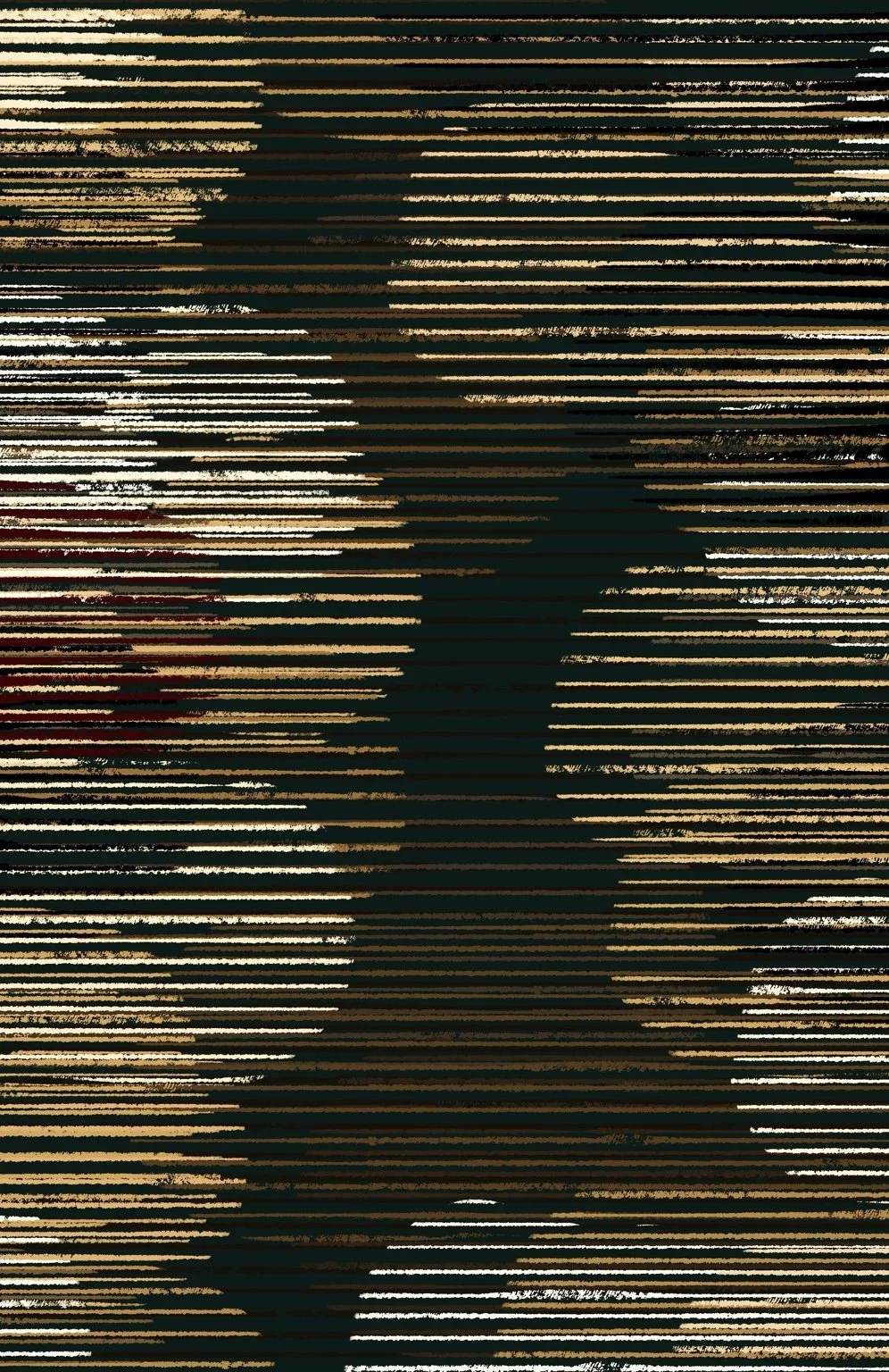 Digital line artwork 01 by Frank Díaz, horizontal orientation