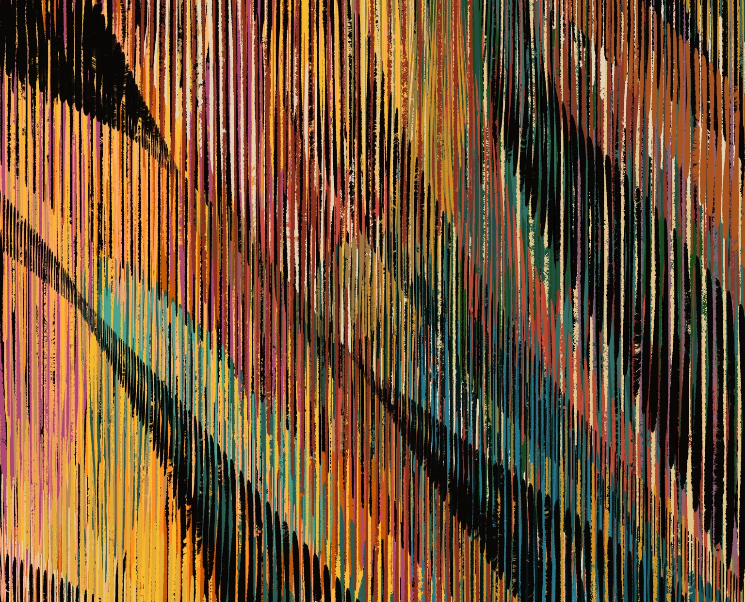 Parallel Universe of Lines #2 by Frank Díaz