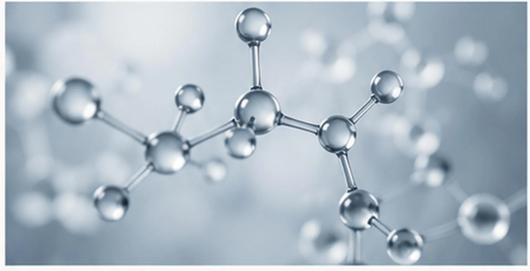 Peptide molecular research illustration