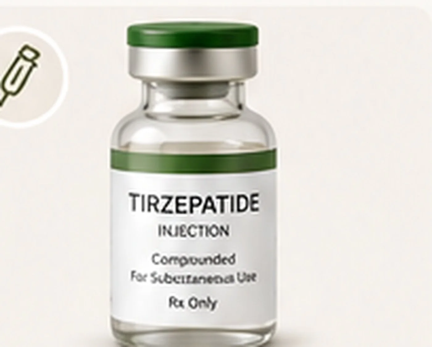 Tirzepatide vial