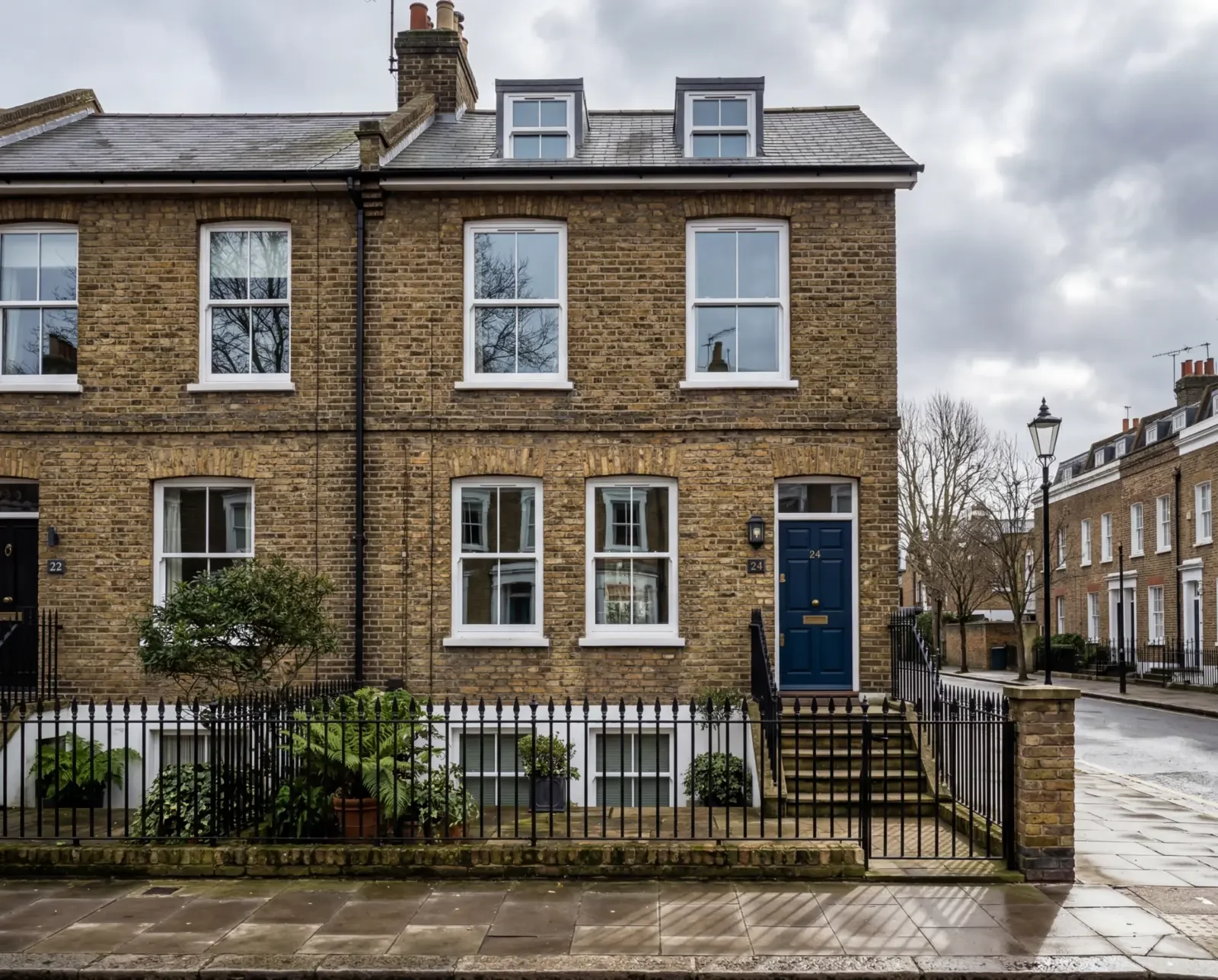 Period home fitted with carefully specified sash windows