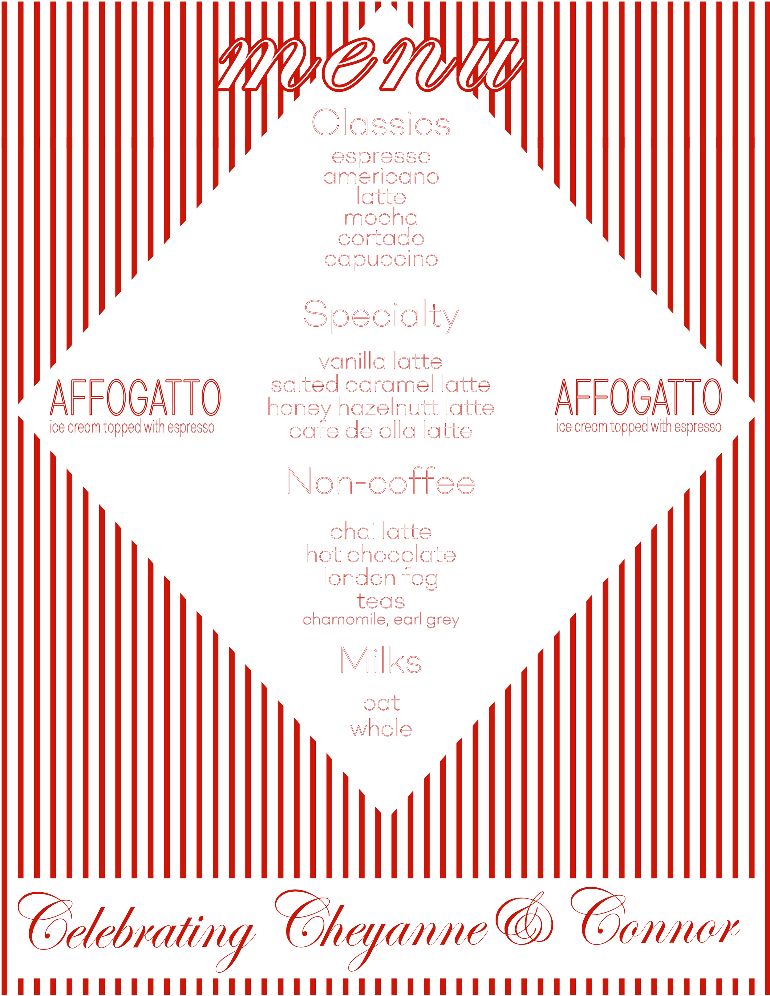 Custom menu 1
