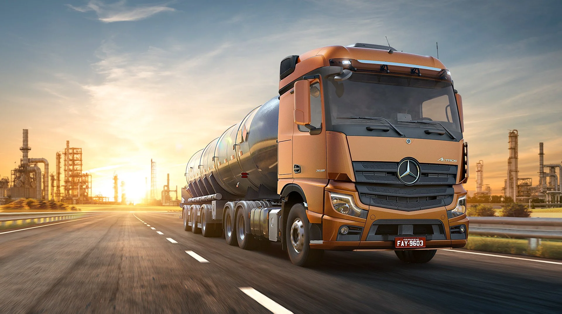 Fleet of commercial trucks — chattel mortgage vehicle finance Australia