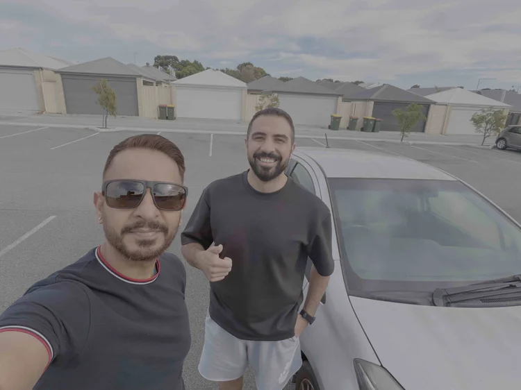 Mohammad Alsalous, a Golden Road Driving Academy learner driver