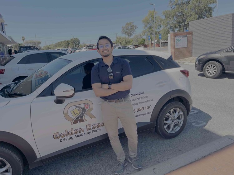 Murdo Routledge, a Golden Road Driving Academy learner driver