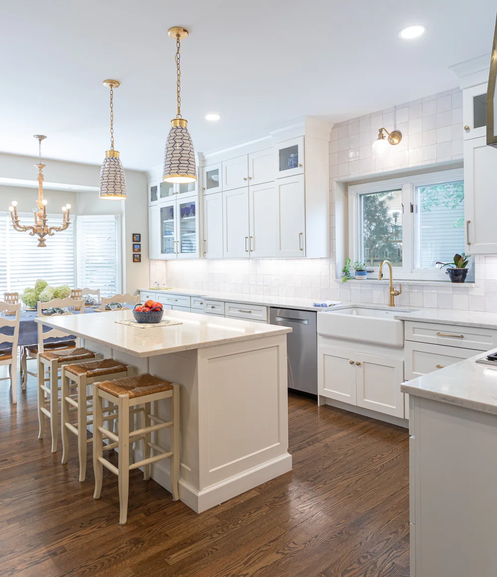Full remodel with custom island