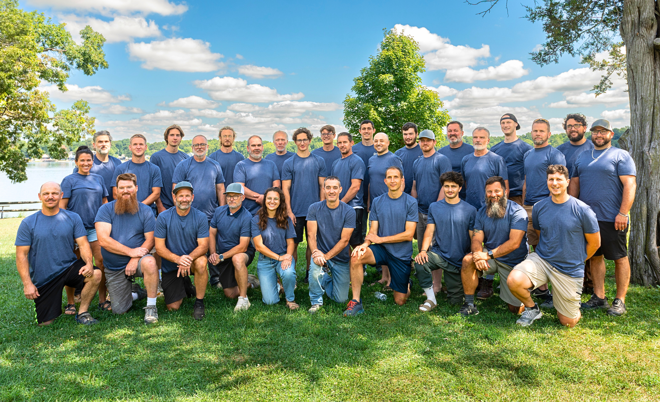 The Veritas Custom Homes team of carpenters and craftspeople in Ann Arbor, Michigan