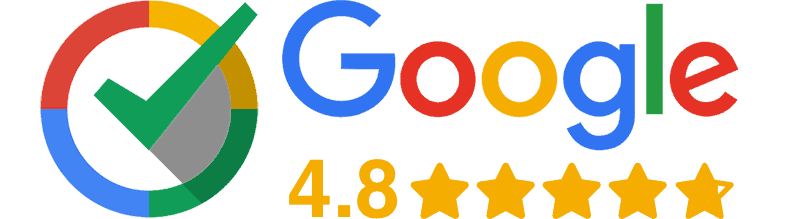 Rated 4.8 on Google