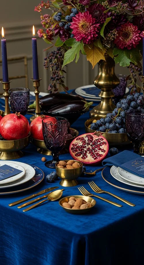 Detail shot of event styling