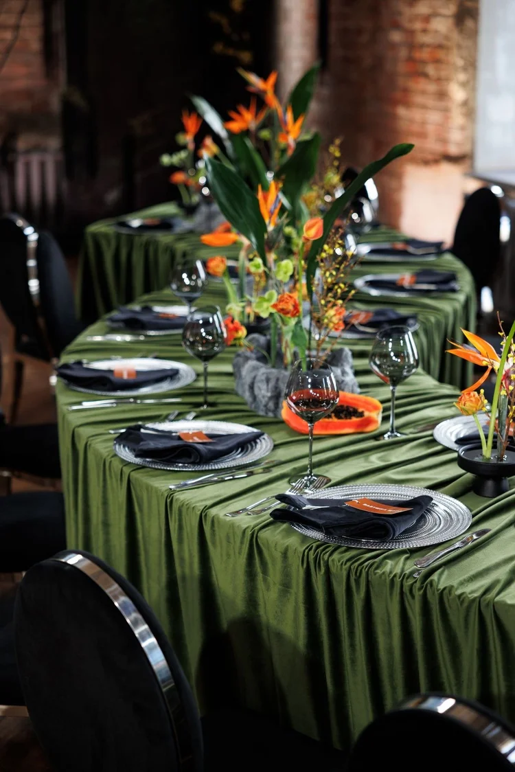 Oak and Magnolia Events team at work