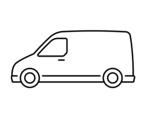Delivery van icon