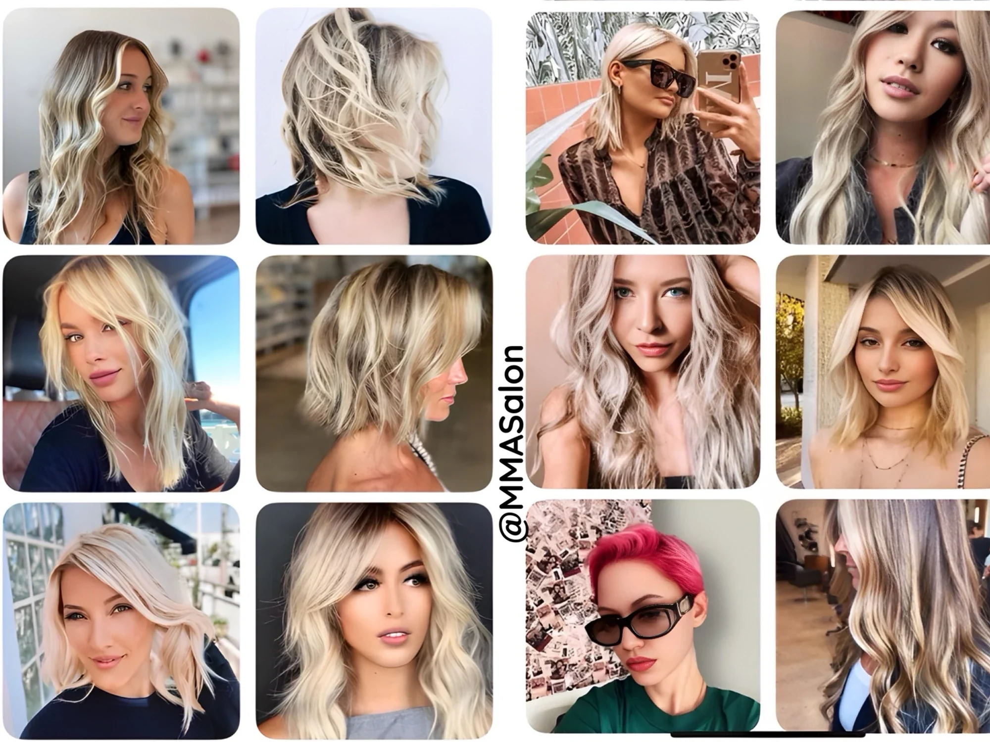 Selected transformations created by Meddy at MMA SALON Miami Beach