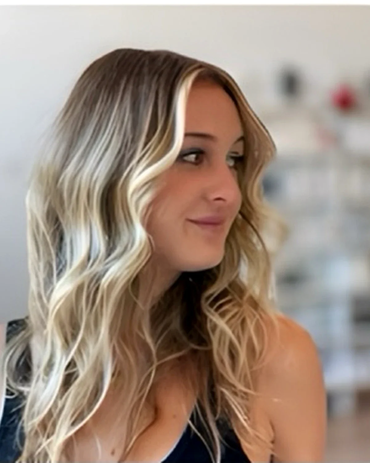 Dimensional French balayage created by Meddy at MMA SALON Miami Beach