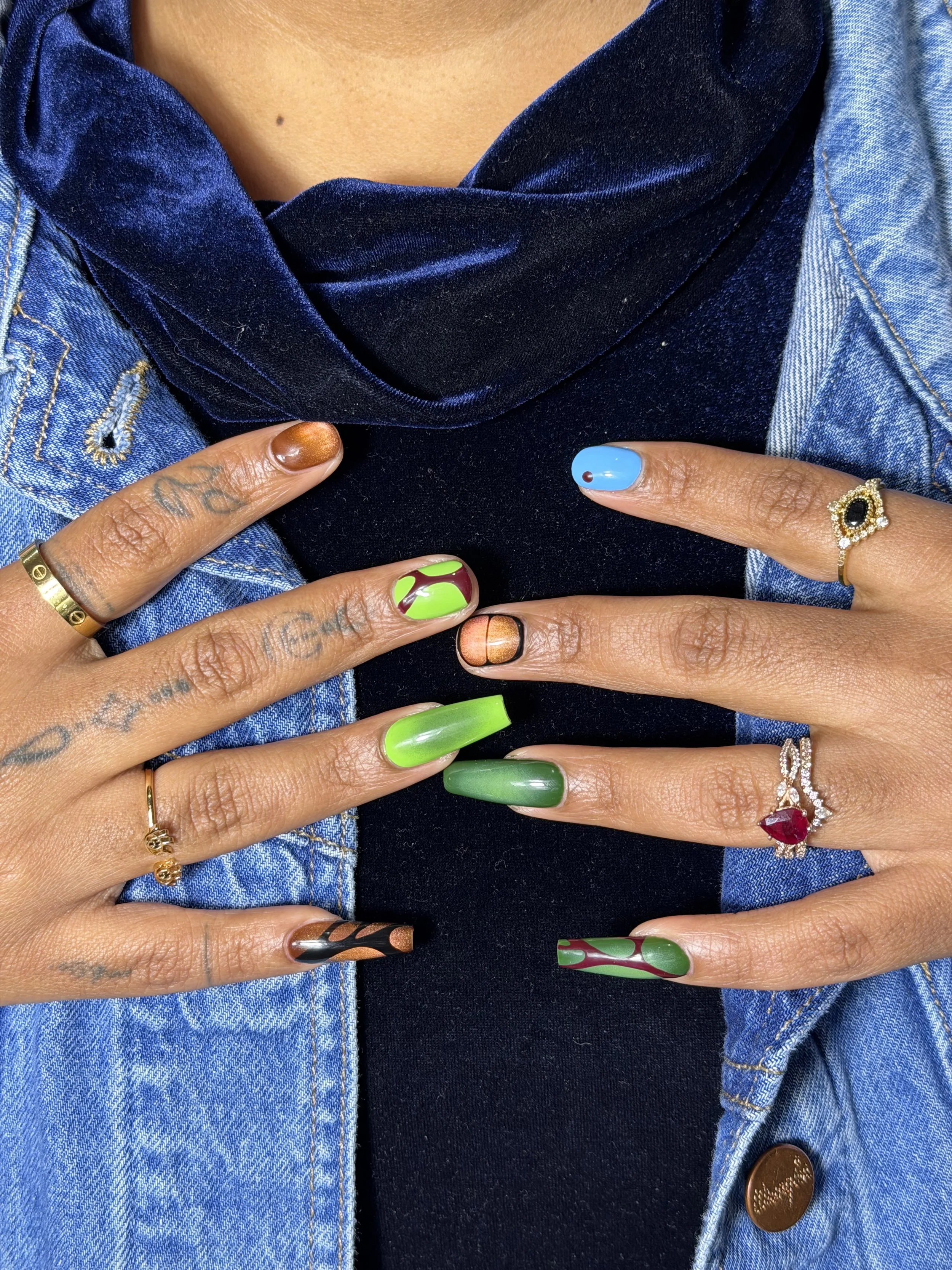 Vicky's nail art at Haus of Femme