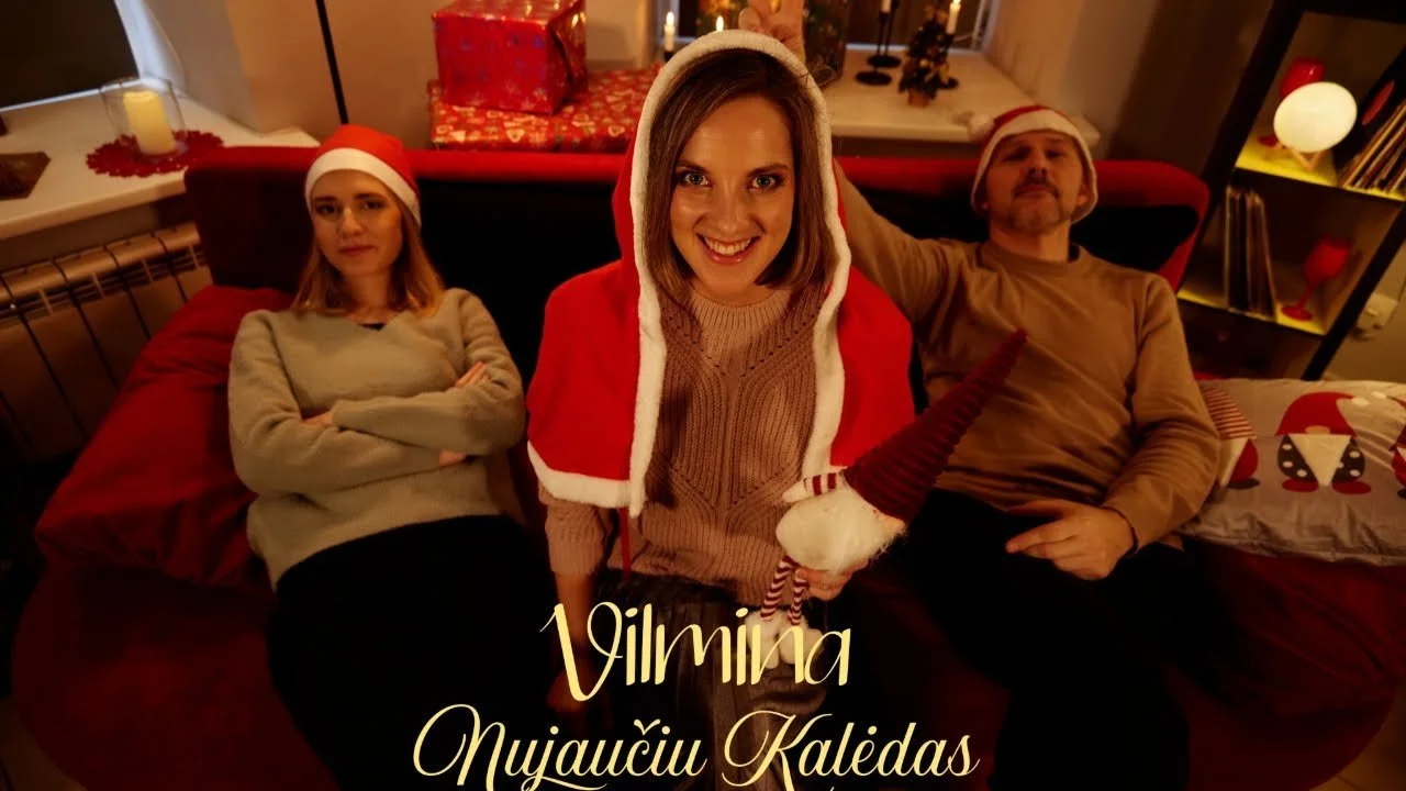 Vilmina - Nujaučiu Kalėdas. Music Video. Thumbnail