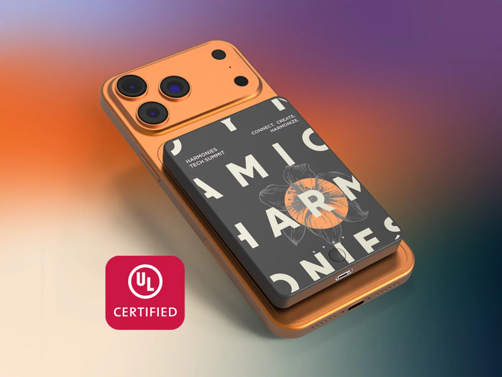 Pulse magnetic portable power bank