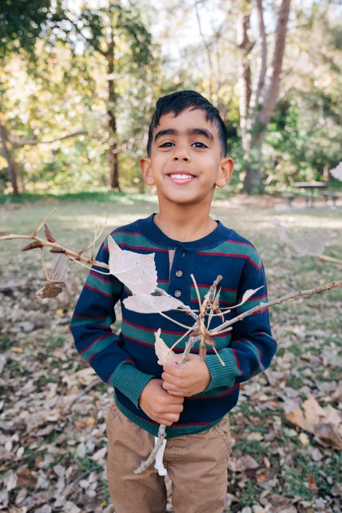 Sondhi family session at Yorba Regional Park in Anaheim
