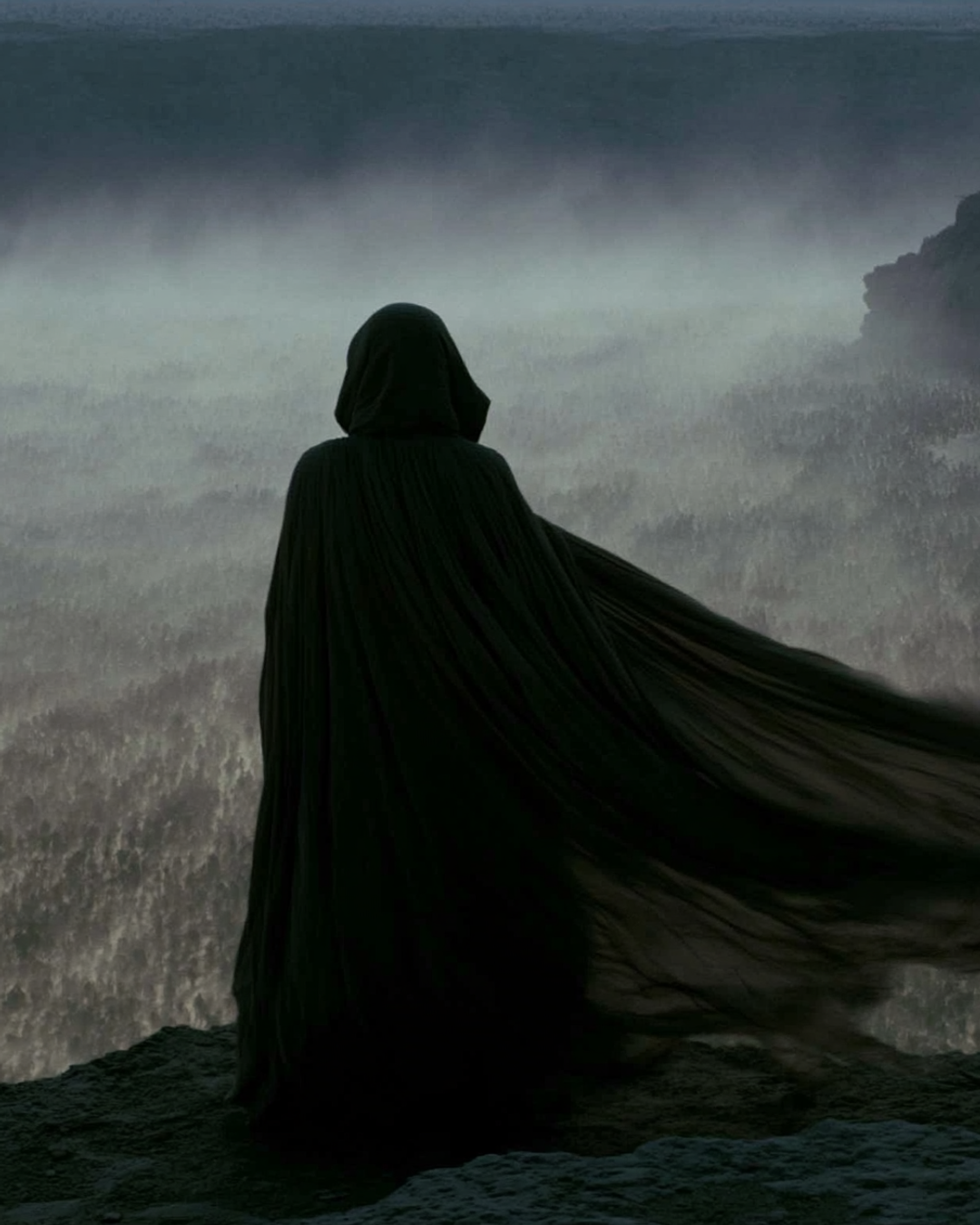 Nemesis — silhouette, image de travail
