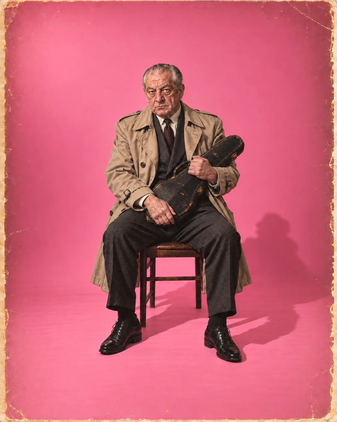 Portrait de Francis, studio vintage