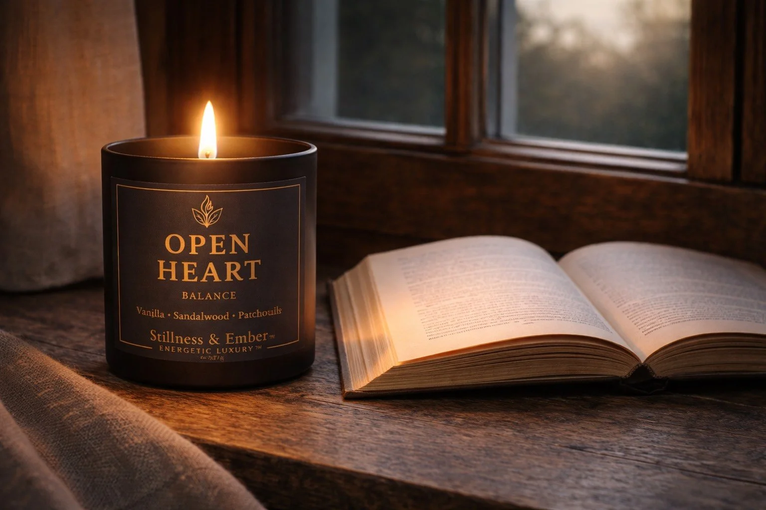Stillness — Open Heart candle