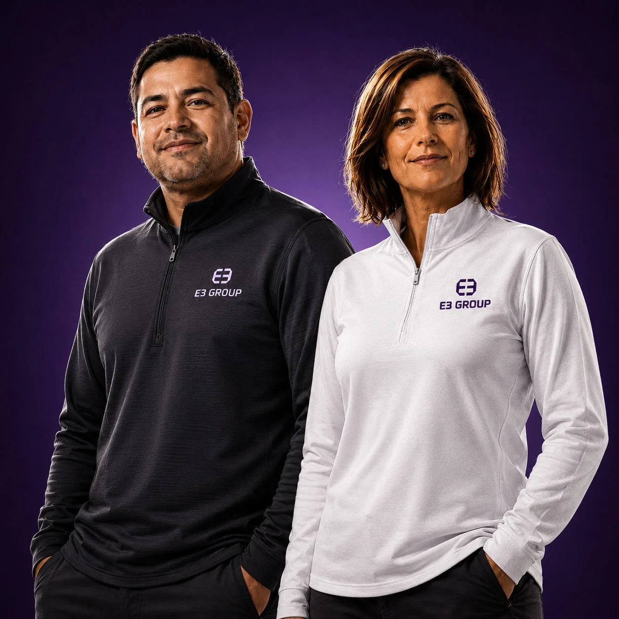 E3 Group Quarter Zip