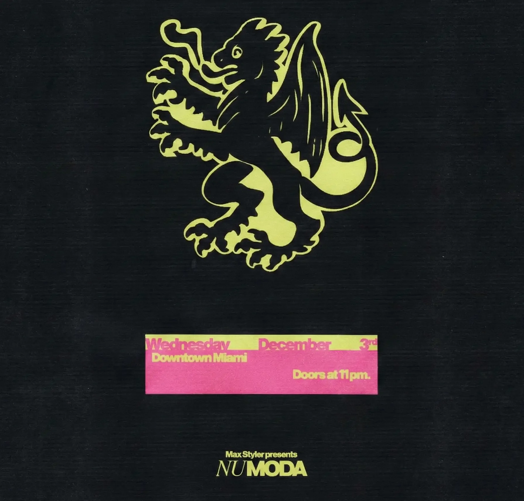 Max Styler Presents Nu Moda