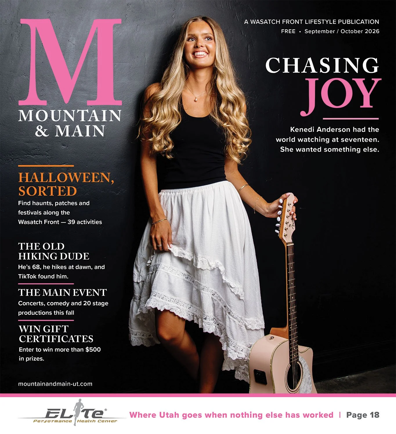 Mountain & Main September/October 2026 cover