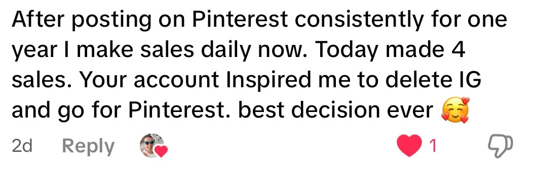 Pinterest results
