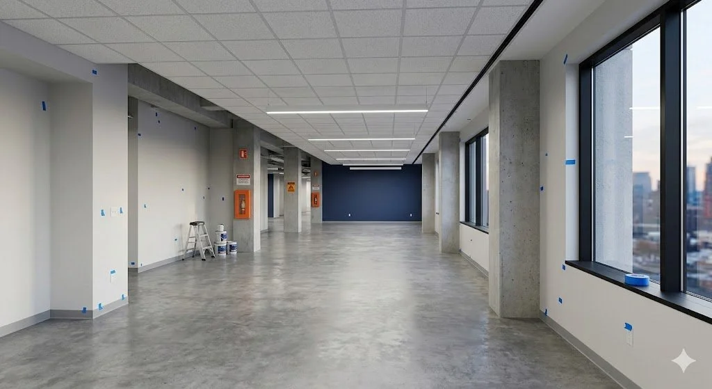 Industrial building utility and MEP systems