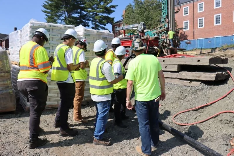 Geothermal workforce training in Framingham