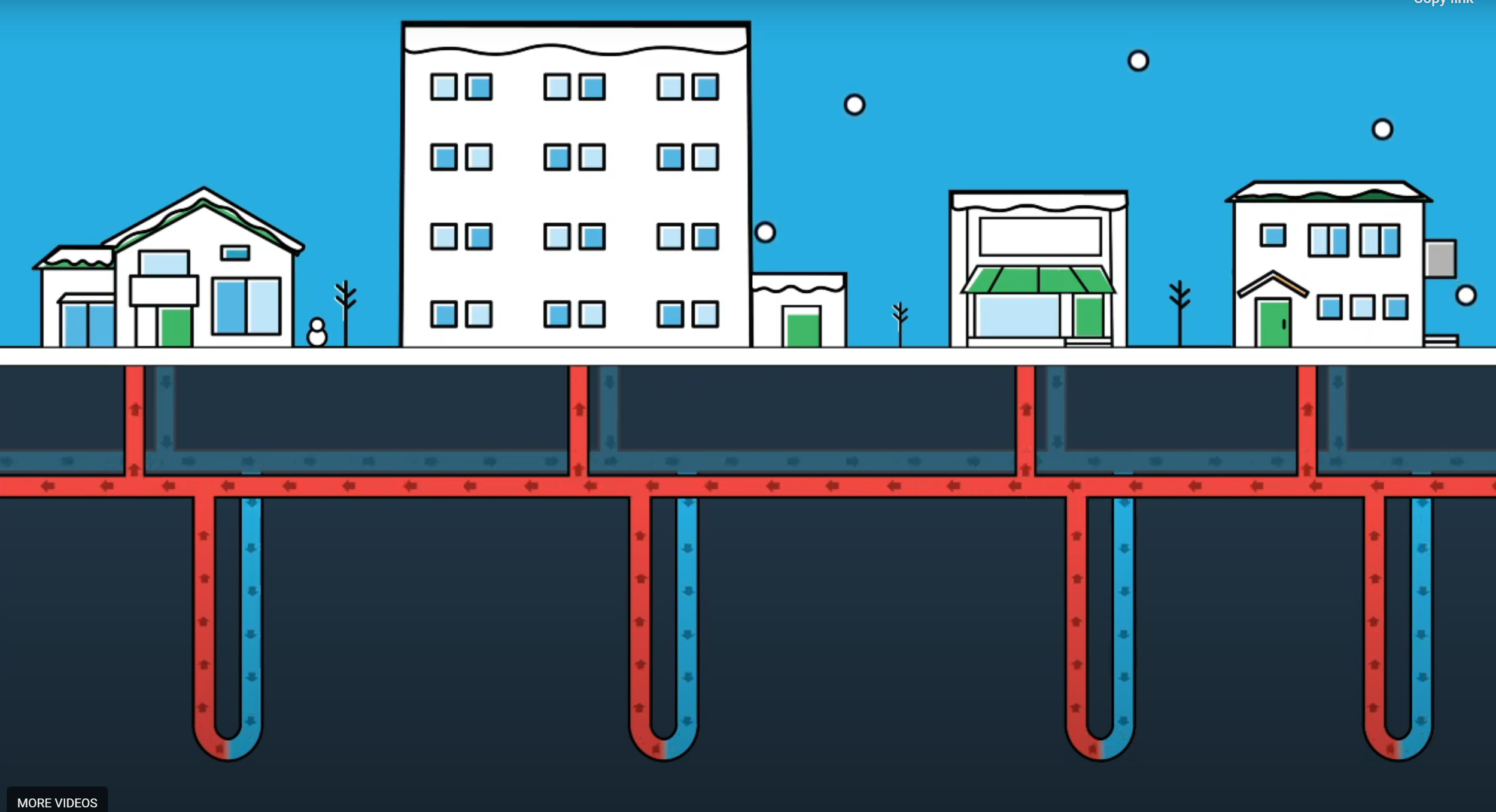 Geothermal pilot project map