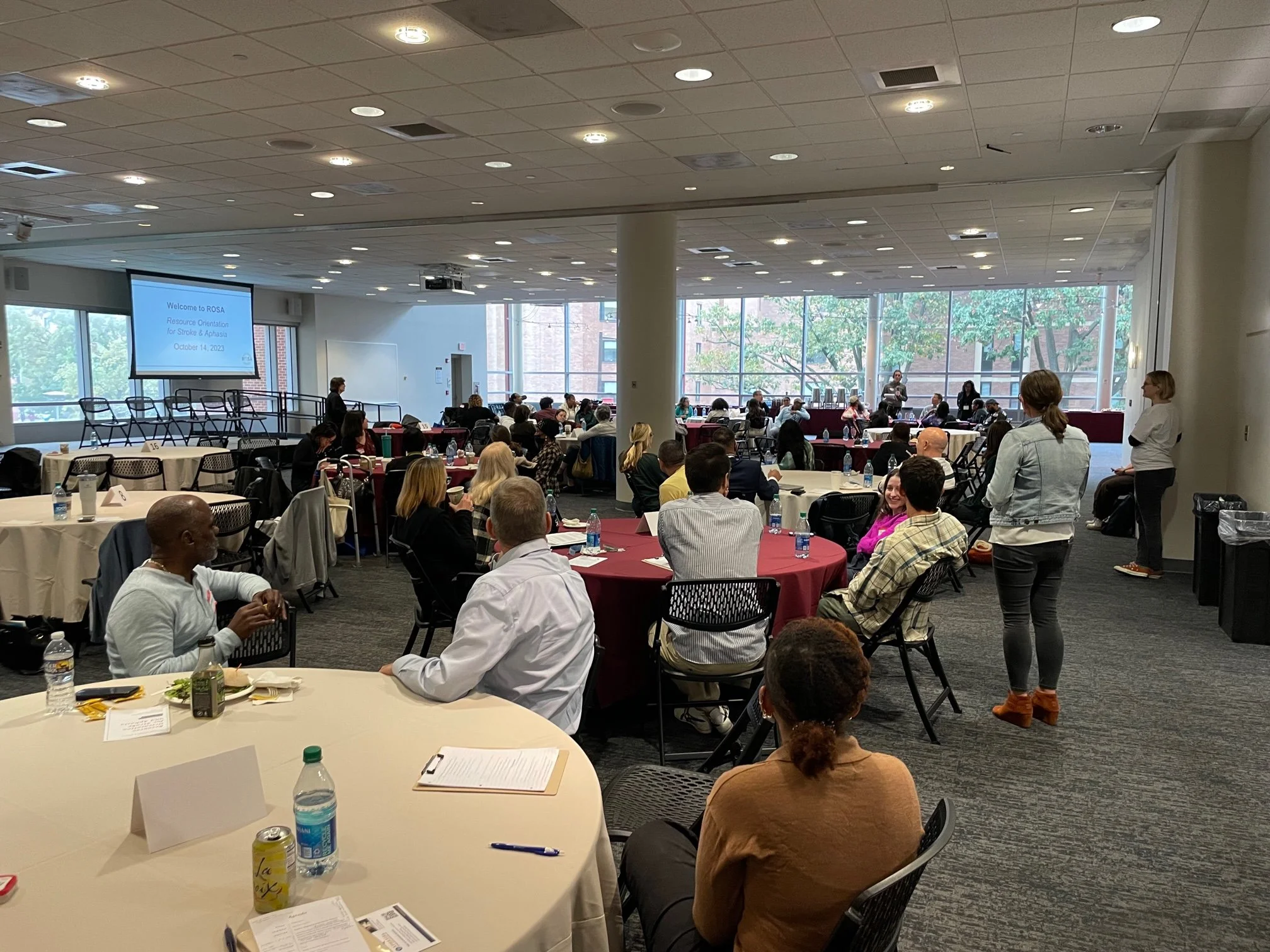 Survivors, care partners, and community members gathered at a ROSA orientation in Philadelphia