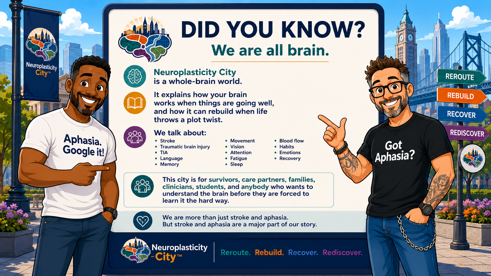 J and Rye introduce the whole-brain world of Neuroplasticity City